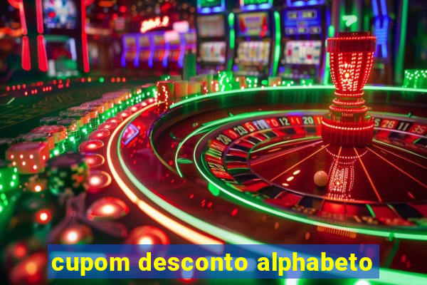 cupom desconto alphabeto